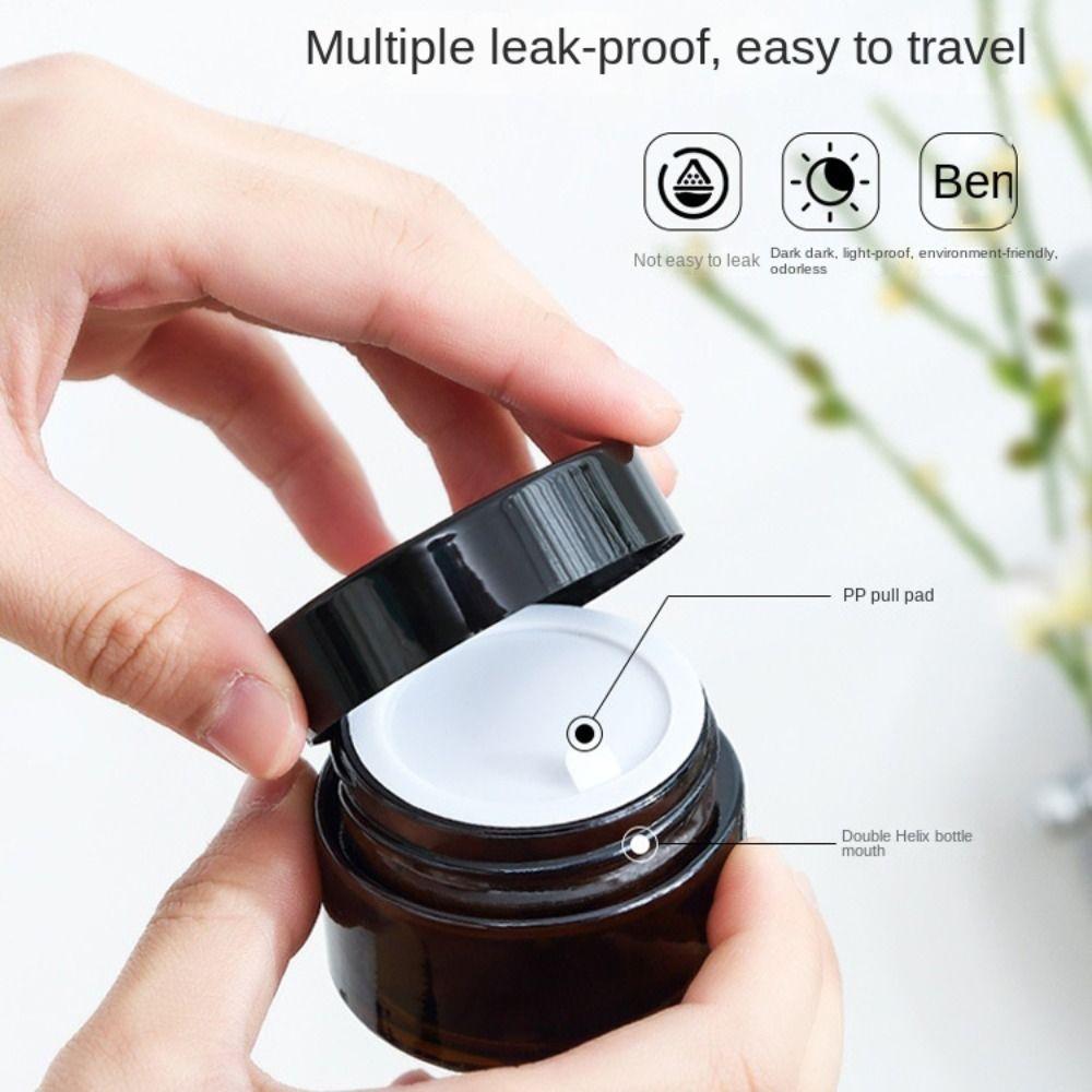 Liquids Cosmetic Container Lip Balm Lotion Vials Face Cream Bottles Cosmetic Jars Sample Pots