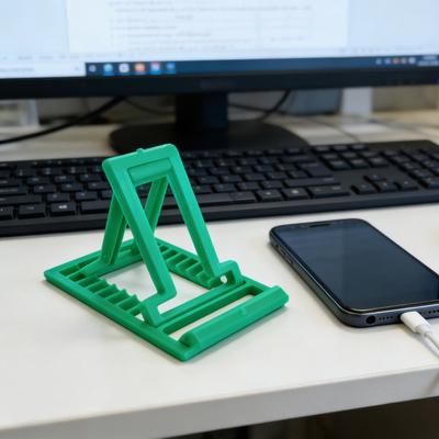 Складной держатель для телефона размером с кредитную карту, портативный, регулируемый держатель для мобильного телефона для просмотра без помощи рук, простое управление одной рукой, подставка для смартфона