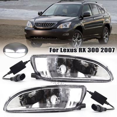 Противотуманные фары для LEXUS RX300 RX330 RX350 2003 2004 2005 2006 2007 2008 Светодиодная фара Сборка противотуманной фары Дневная ходовая фара Автомобильный аксессуар