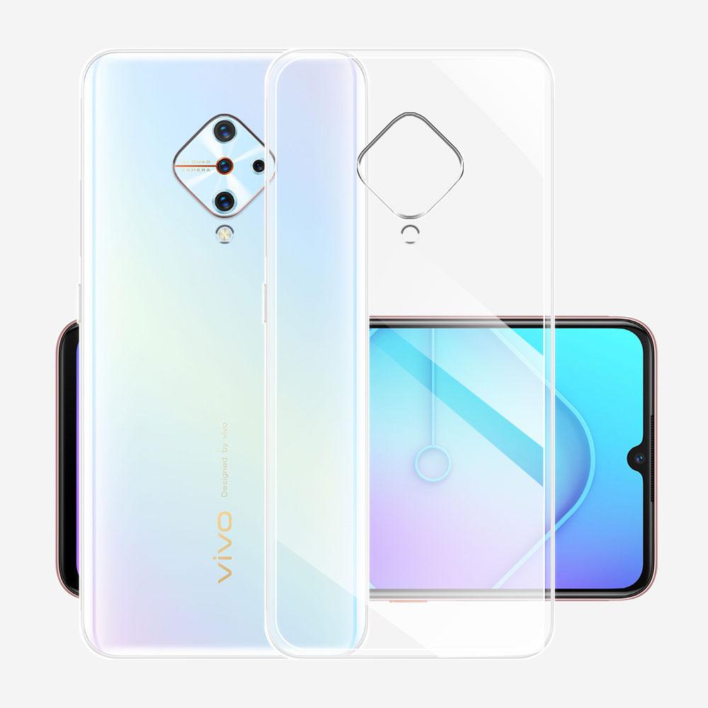 For Vivo S1 Pro Case Back Cover Clear Silicone Soft Case For Vivo V17 Russia Bumper Coque For Vivo 1818 1920 1906 1904 Fundas