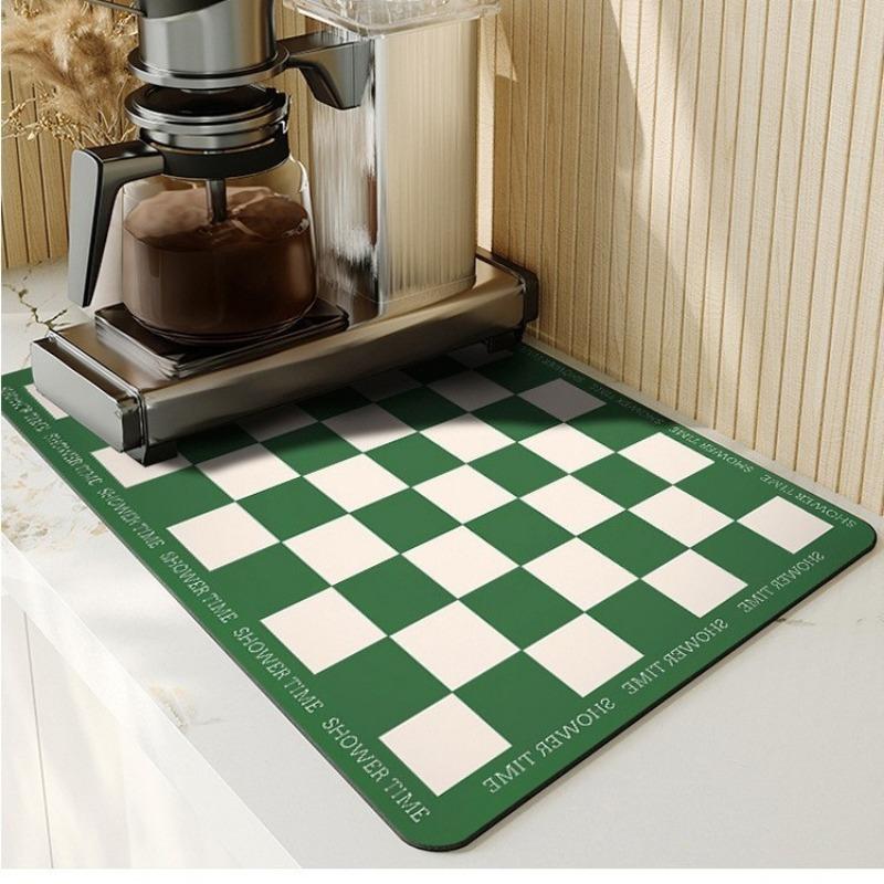 Большой кухонный супервпитывающий коврик для посуды, коврик для слива кофе, коврик для сушки, быстросохнущий коврик для слива ванной, кухонный кран, подставка для столовых приборов