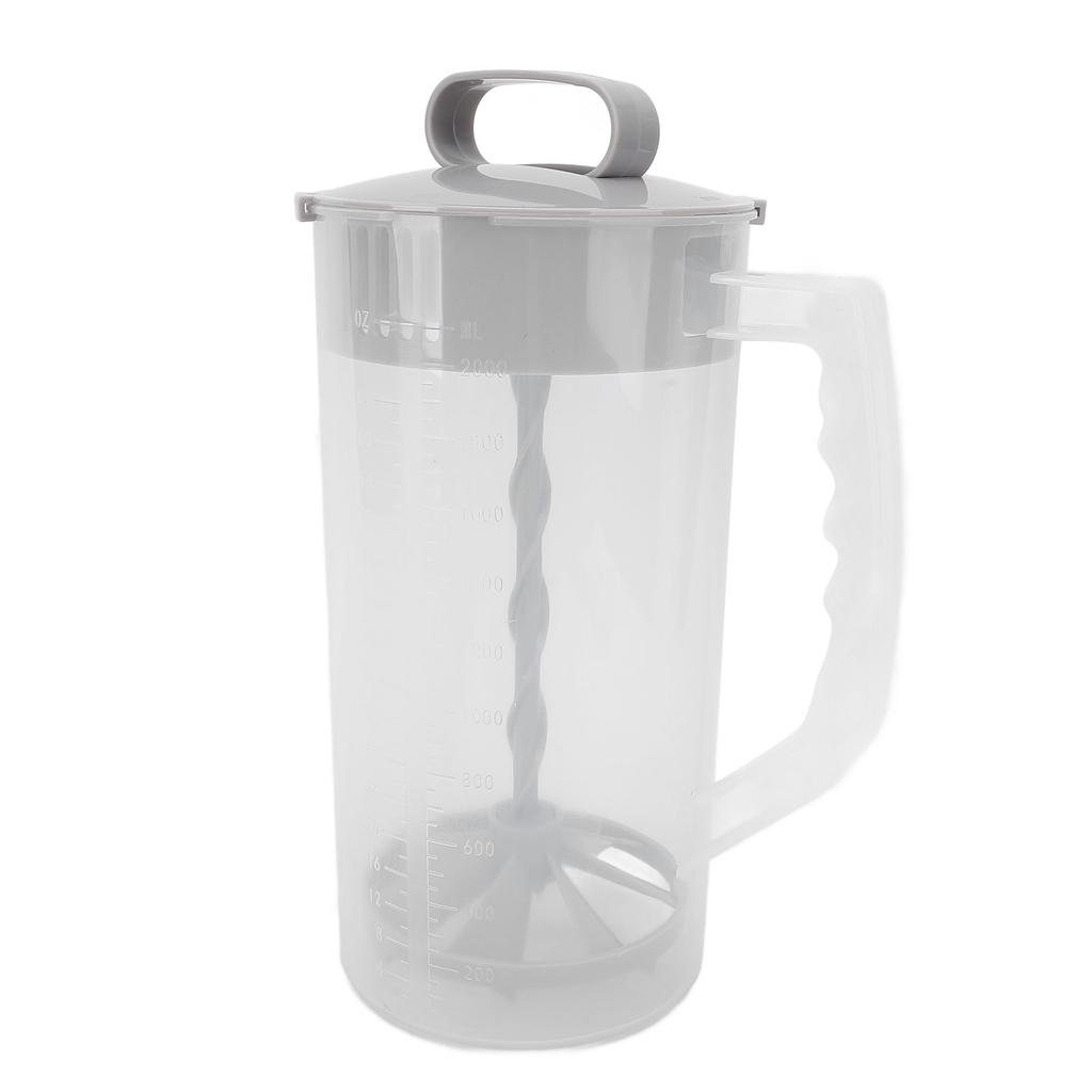 2000ml Breastmilk Pitcher Press Design Breastmilk Storage Container Mixing Pitcher for Home Use and Milk Tea Shop