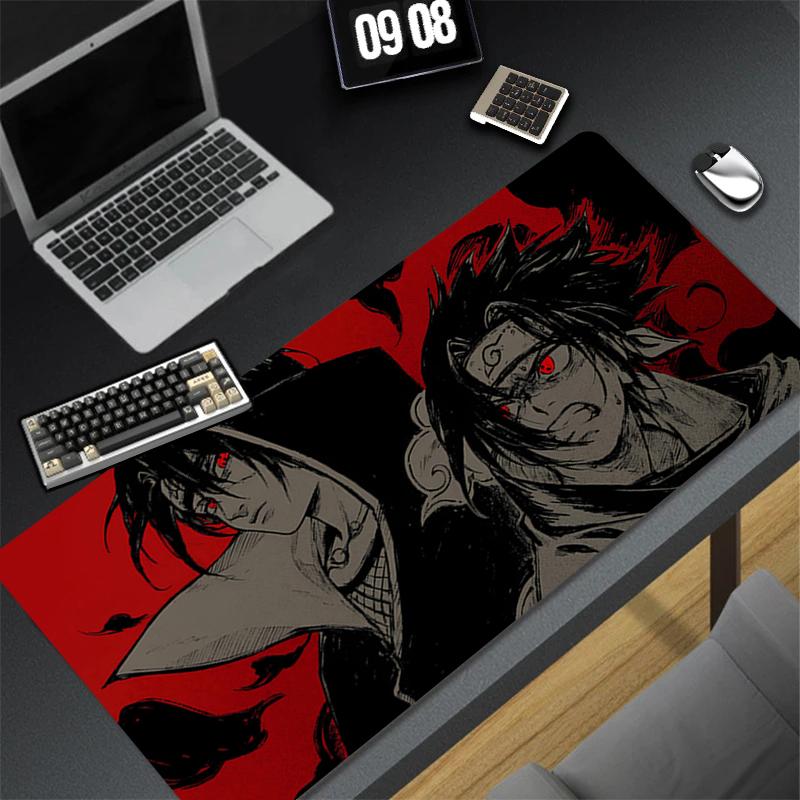 Anime Mouse Pad Gamer Keyboard Pad Naruto Desk Mouse Mat Carpet Rubber Tapis Souris Gaming PersonalityFilled Notbook Mousepad