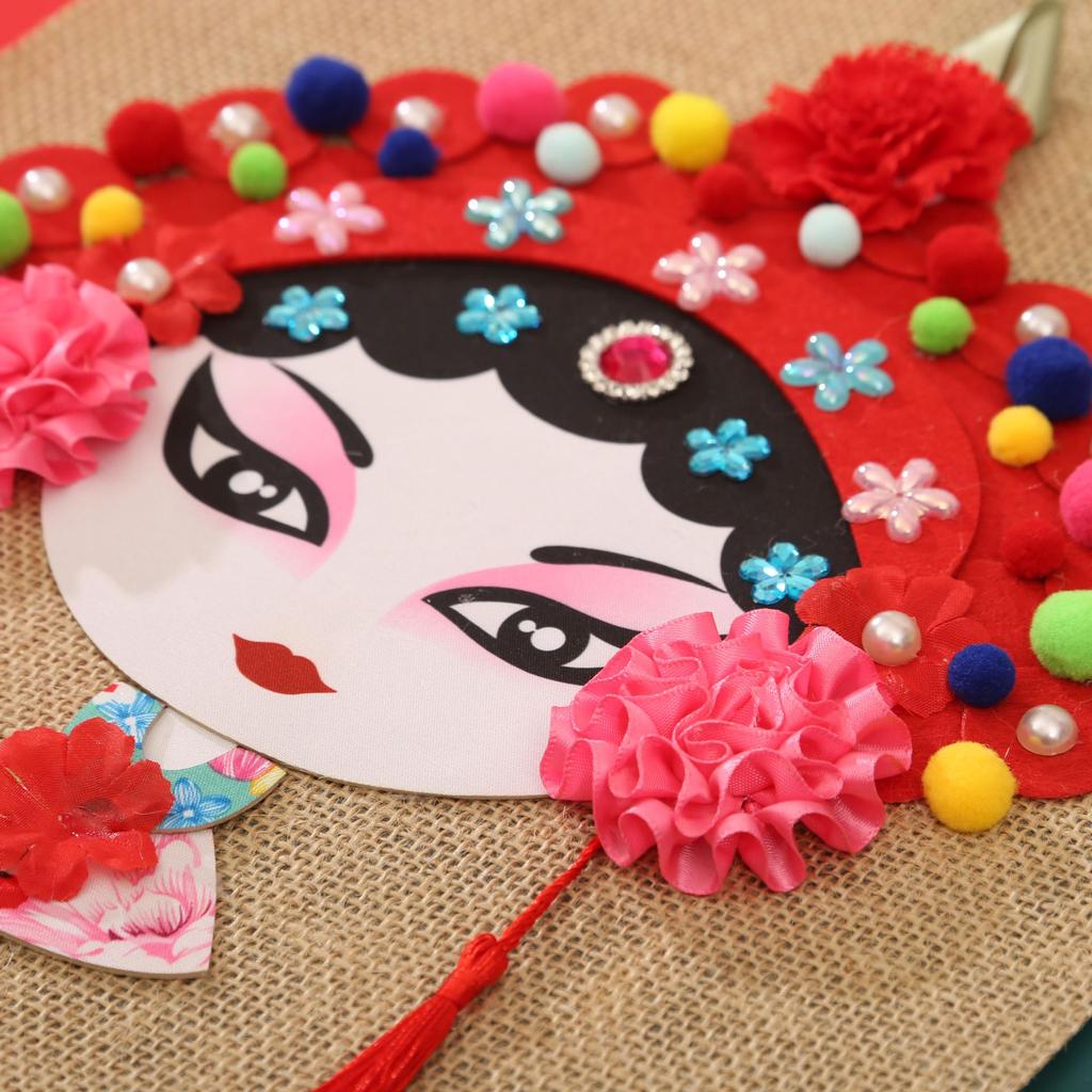 Dragon Boat Festival Peking Opera Face Painting DIY Kit for Kindergarten & Parent-Child Activities