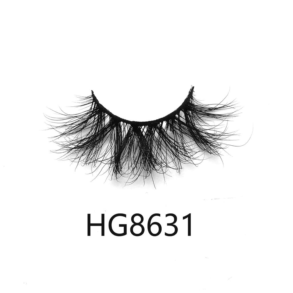 20mm Mink Hair False Eyelashes European And American Multi -Layer Thick Cross Curly Messy False Eyelashes