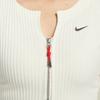 Nike Спортивная одежда Chill Rib Snake Welcome Series Облегающий укороченный топ на молнии Женские топы Парусник HV8459133