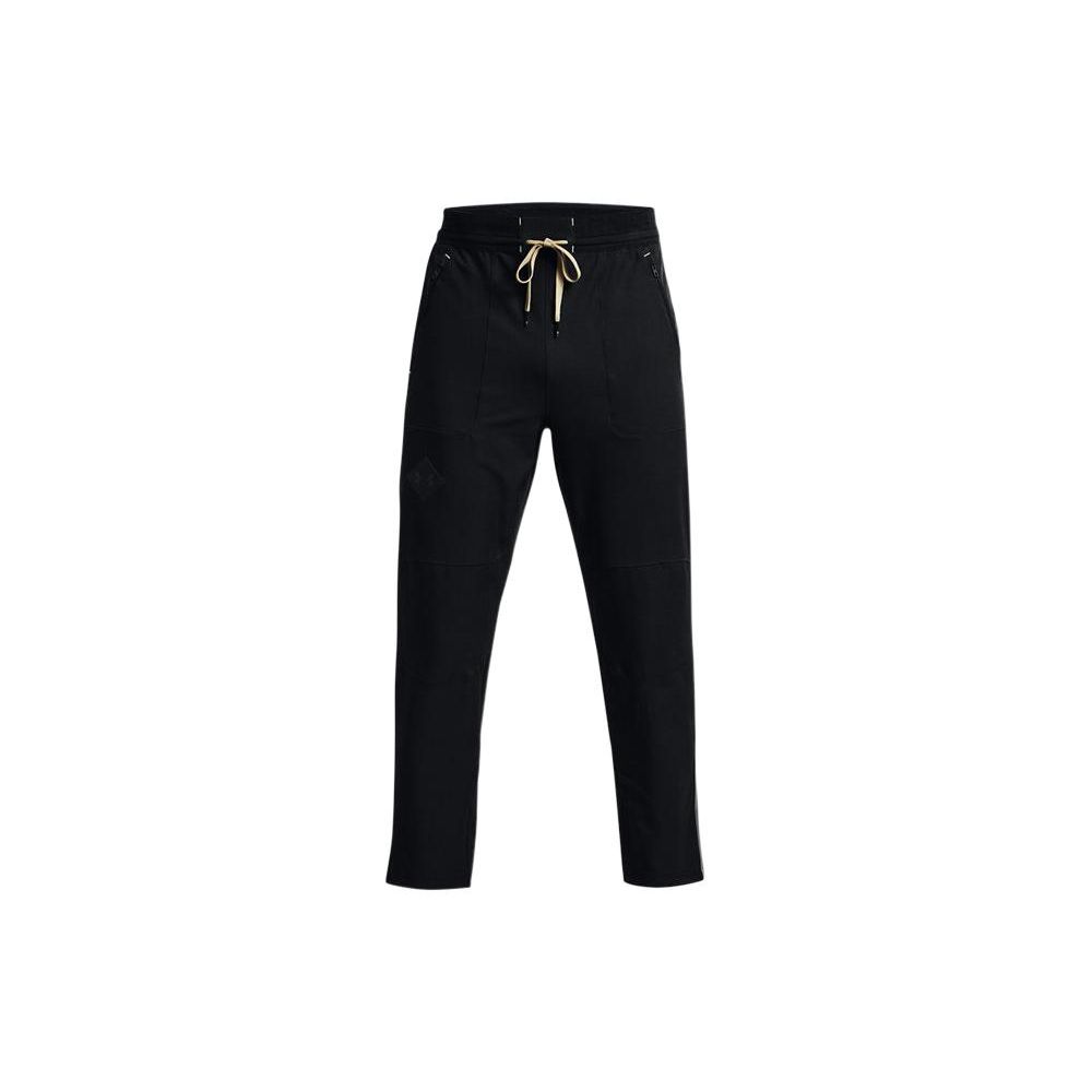 Under Armour Повседневные дышащие тренировочные брюки Woven Series, мужские штаны, черные 1370512-001