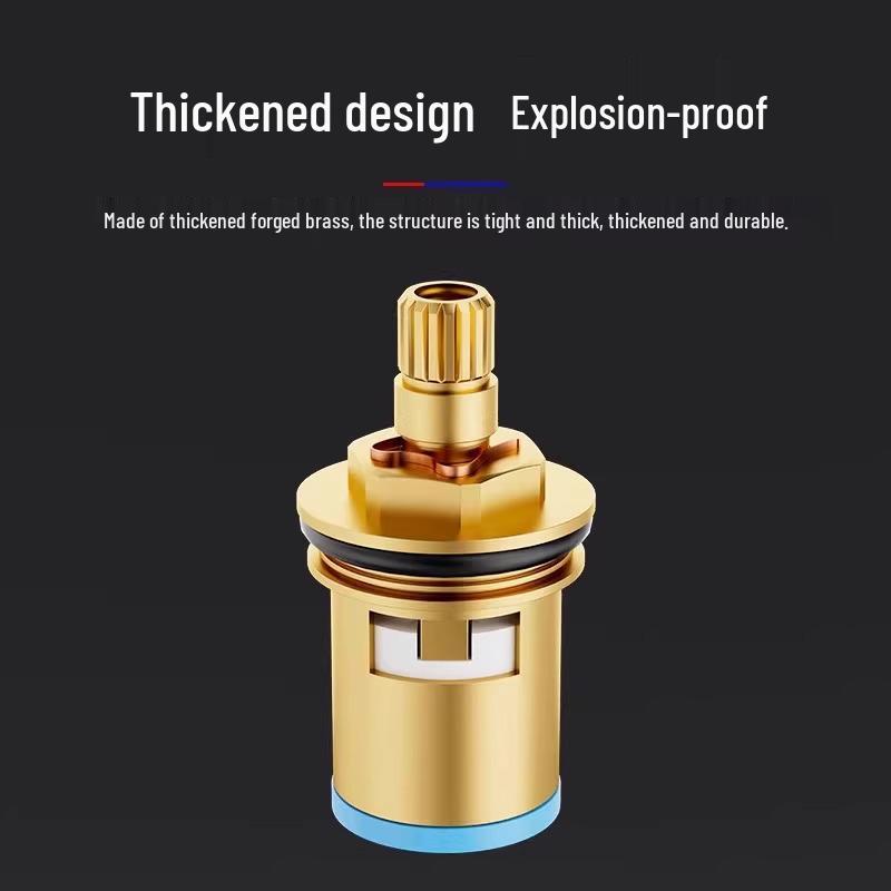 Универсальный быстрооткрывающийся кран горячей/холодной воды с тонким медным клапанным сердечником для кухни и ванной комнаты - Специальное предложение для новичков с бесплатной доставкой