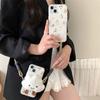 Милый чехол-животное с бантом, подходит для iPhone 17 Pro Max, Apple 16, 13, 15, 14 для девочек