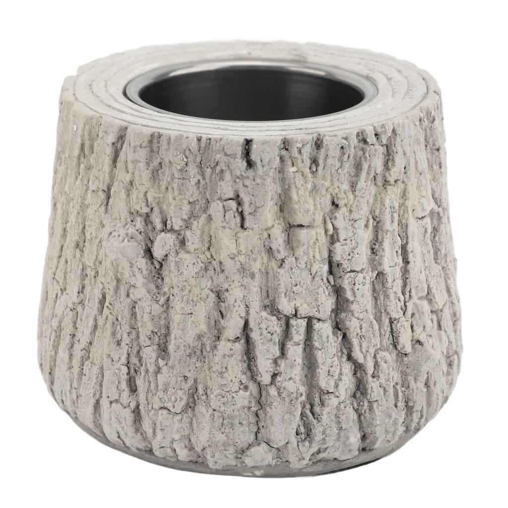 Настольная чаша для костра из керамики и металла, безопасная бездымная переносная настольная чаша для костра для барбекю на открытом воздухе