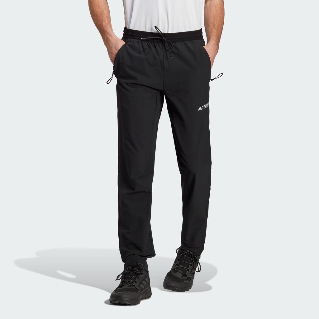 adidas Штаны для походов Terrex Liteflex черные мужские уличные HN2953