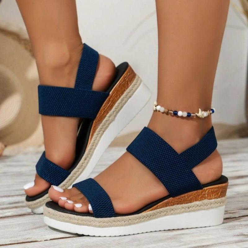 Women Wedges Sandals 2024 New Fashion Casual Shoes for Women High Heels Platform Sandals Designer Sandals Zapatos De Mujer