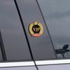 Автомобильная наклейка сильная клейкость, водостойкий декоративный 3D VIP задний передний бампер, металлический значок, автомобильные аксессуары