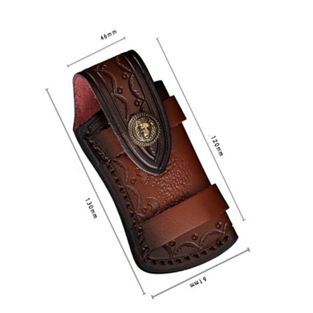 Black&Brown Waist Knife Scabbard Foldable Case Holder New Hunt Camping Pocket Outdoor Tool