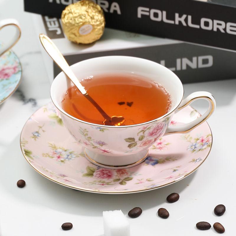 European Coffee Cup and Plate Two Piece Set Breakfast Cup Coffee Cup Ceramic Water Cup Mug Milk Cup Afternoon Tea