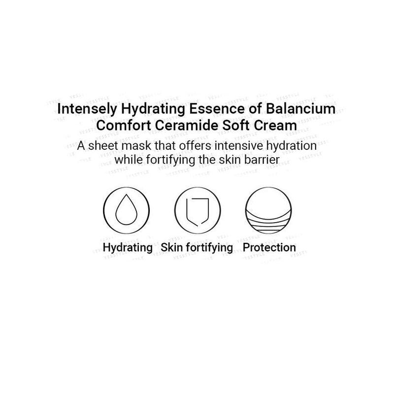 COSRX Balancium Comfort Ceramide Мягкая кремовая тканевая маска