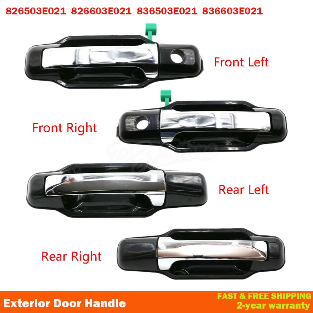 Для Kia Sorento 2003-2009 Наружная дверная ручка 826503E021 826603E021 836503E021 836603E021 Передняя Задняя Левая/Правая ABS LHD