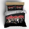Music Band Theme Bedding Set Bedding Duvet Cover Set Duvet Cover Pillowcases  (1*Duvet Cover 2*Pillowcases, without duvet insert)