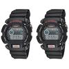 Часы CASIO Pair G-SHOCK цифровые водонепроницаемые черные DW-9052-1VDW-9052-1V