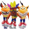 Crash Bandicoot сумасшедшая трилогия серии плюшевая кукла мультфильм украшение кукла подарок для