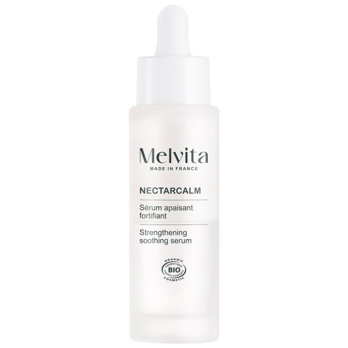 Укрепляющая успокаивающая сыворотка - Melvita - Nectarcalm - Для чувствительной кожи - Адаптогенное растение Тефрозия - 30 мл