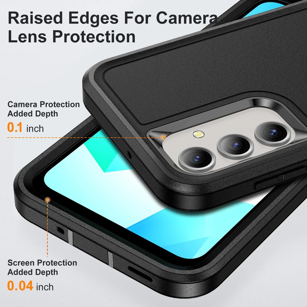 Чехол-подставка для Samsung Galaxy A17 5G S25 FE A16 A36 A56 A15 A14 A13 A53 A54 S24 Ultra S25 Edge S23 S22 Plus Сумка-защита