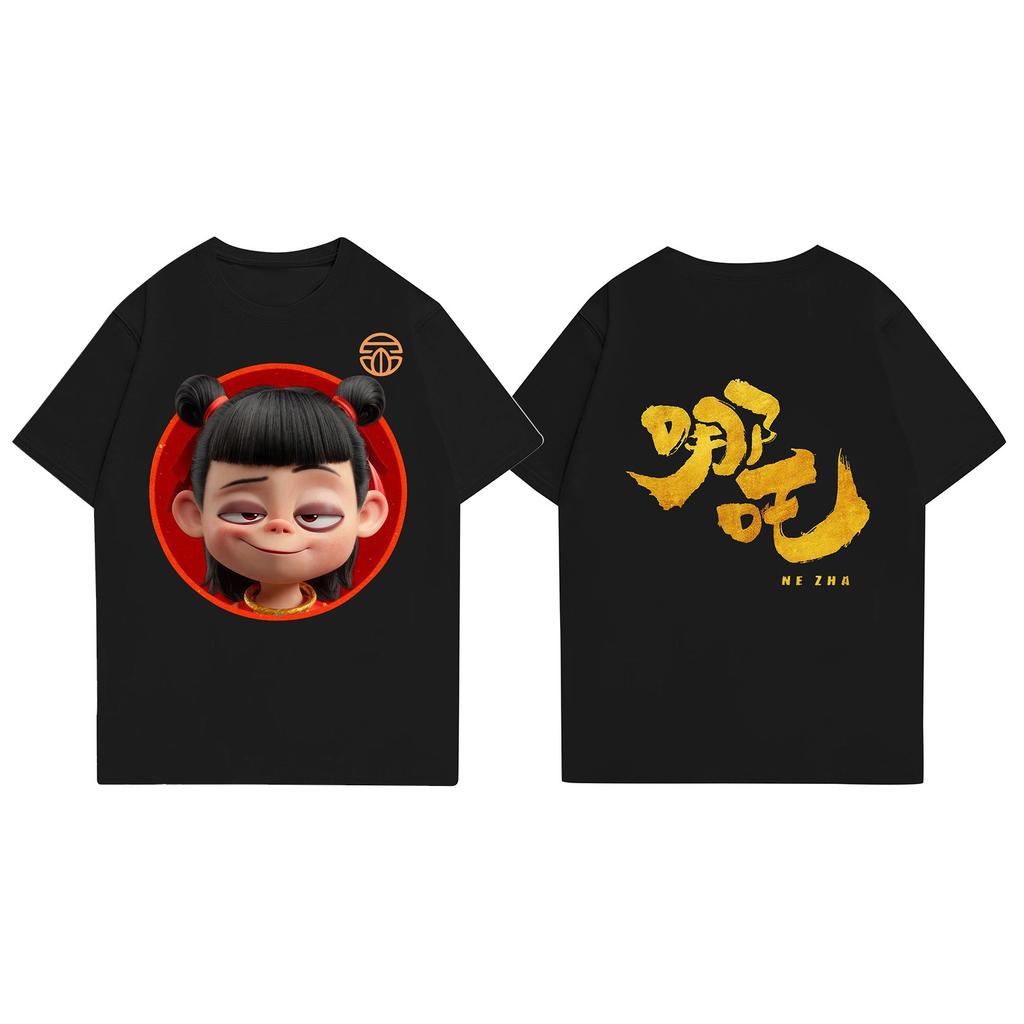 Женская повседневная футболка с круглым вырезом и короткими рукавами с принтом