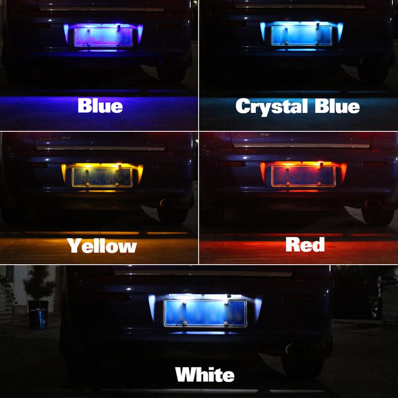 2 шт. Светодиодная подсветка номерного знака W5W T10 для Nissan X-Trail T30 T31 T32 Qashqai J10 J11 Juke Tiida Leaf Versa Note Pathfinder Navara