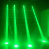 Mini 150W LED Moving Head Light with 18 Rotating Prisms DMX512 Control for DJ Stage Effects in Disco Bars