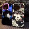 Чехол для телефона с аниме F-Fushiguro M-Megumi для IPhone 16 15 14 13 12 11 17 Pro MAX Plus Pro Матовый Ударопрочный Чехол