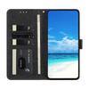 Wallet Case for iPhone 17 Pro Max - Leather/PU, Black, With Lanyard