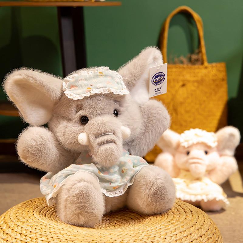 Мягкая плюшевая игрушка-слон для детей, подарок, украшение