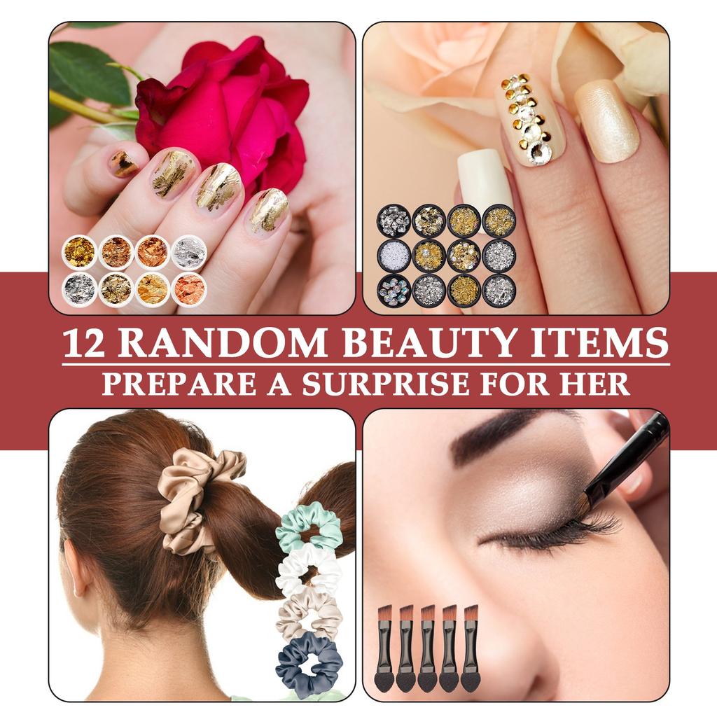 Рождественский календарь обратного отсчета Подарочная коробка с 24 сюрпризами для ухода за лицом Увлажняющая и увлажняющая подарочная коробка