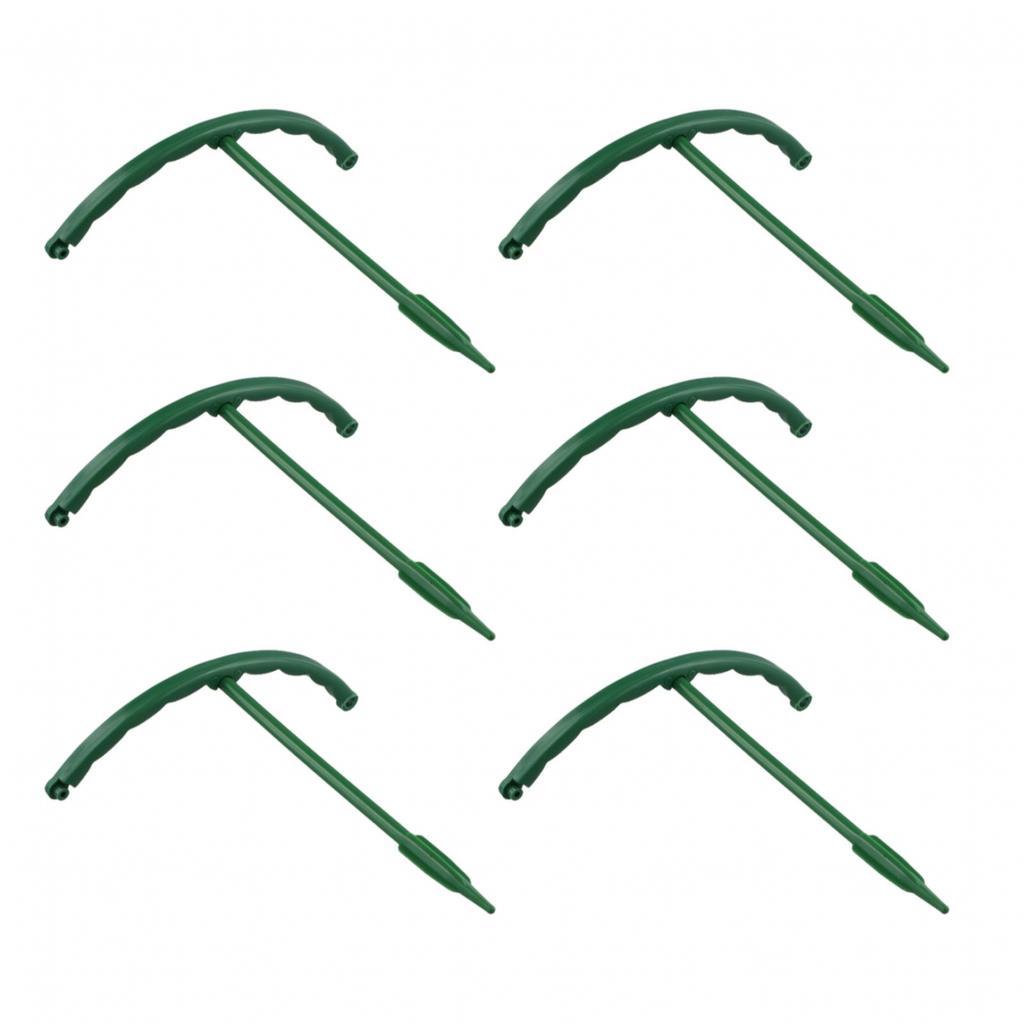 Зеленый садовый шпалерный шпалер для роз, пионов и конусообразных цветов 6 шт.