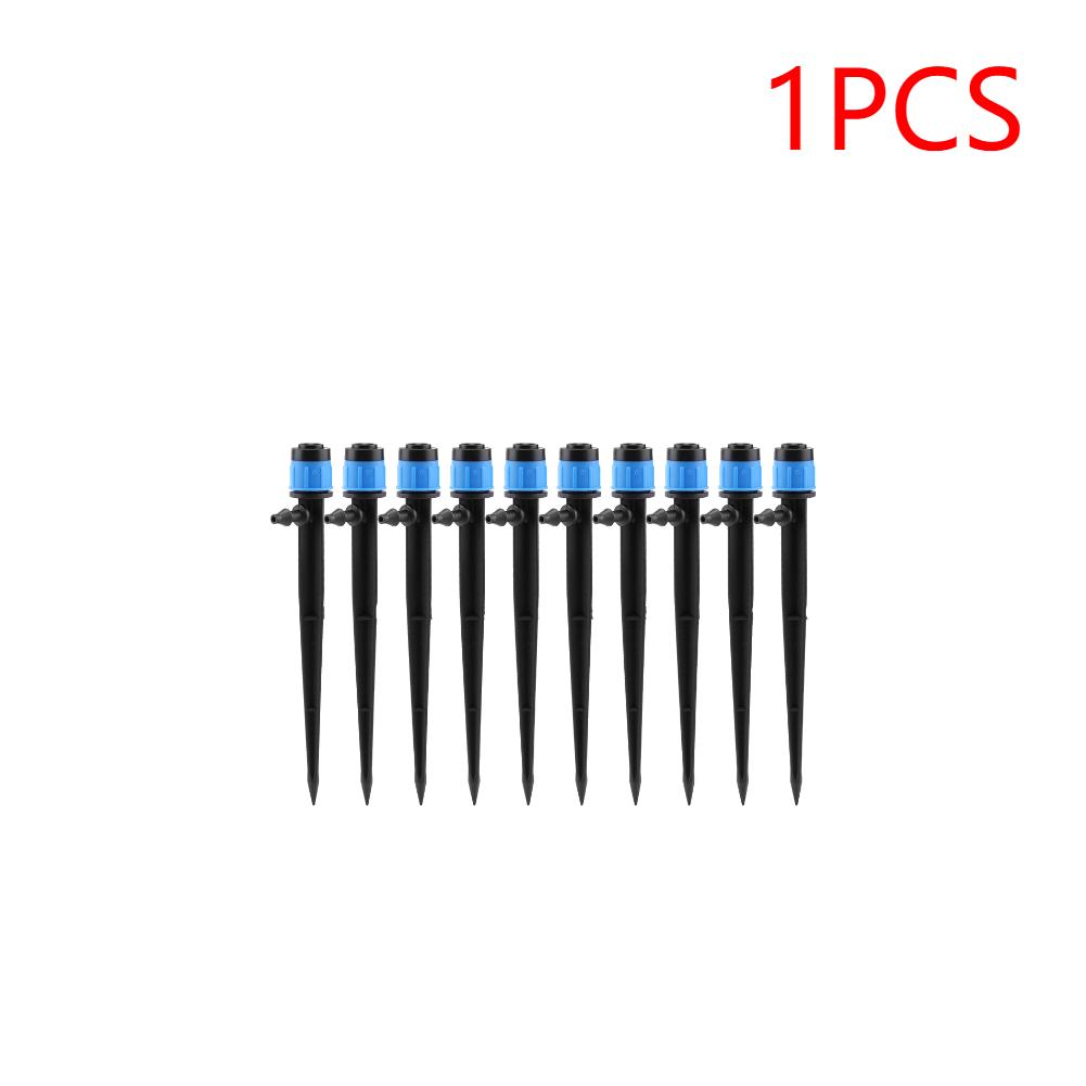10-40PCS 360° Rotation Sprinkler Watering Dripper Garden Farming Flower Lawn Irrigation Nozzle Locked Connect 1/4 Hose
