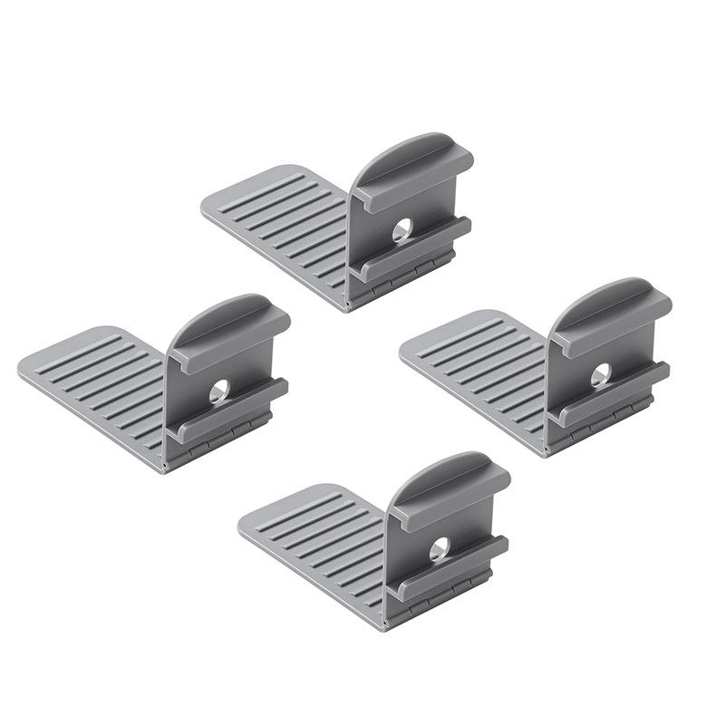 Безигольные Нескользящие Зажимы для Простыни - Предотвращающие Сдвиг, Не оставляющие Следов Фиксаторы Пододеяльника