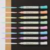 Pentel Milky Brush Set of Pen, 8-Color 5, GFH-P8ST