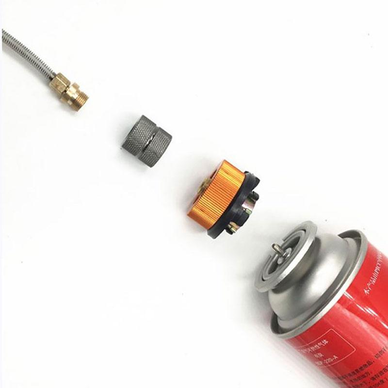 Газовый баллон для газовой горелки, адаптер для заправки баллона, газовое сопло, клапан-соединитель