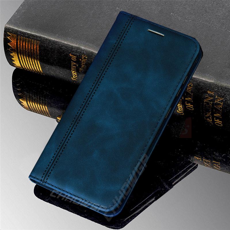 Wallet Magnetic Case For Samsung Galaxy A51 A71 A50 A31 Huawei P Smart Y5P Y6P Y7P 2020 Honor 10i 10 20 Lite 9X 9A 8X 8A Redmi Note 9S 8T 8 Pro Cover