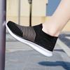Women's Lightweight Walking Casual Sock Shoes Breathable Summer Spring Girls Students Slip On Leisure Footwear