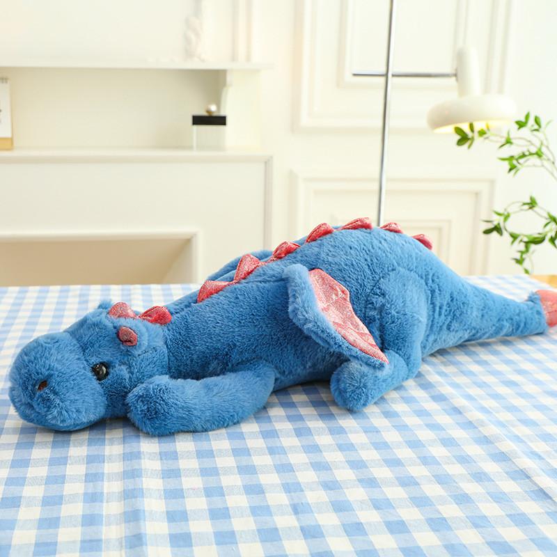Firebreathing Winged Dragon Doll With Soft Short Plush For Kids Bedroom Decor