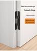 Spherical Minimalist Hidden Door Lock: Invisible, Keyed, Single-Sided for Bedroom Interior, No Handle