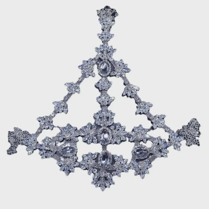 Креативная маска со стразами и бриллиантами — блестящие украшения для вечеринок на Хэллоуин