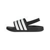 Adilette Estrap Slide I Black White Baby Sneakers Core-Black Cloud-White JR5328