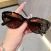 Cat Eye Frame Sunglasses for Women Trendy UV400 Protection Eyeglasses Vintage Outdoor Driving Sunglasses Eyewear