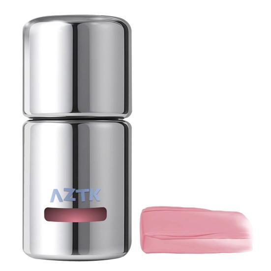 5ML Women Liquid Blush with Sponge Head Waterproof Sweat-Proof Long-Lasting Natural Lightweight Matte Nude Pink Orange Makeup Blusher