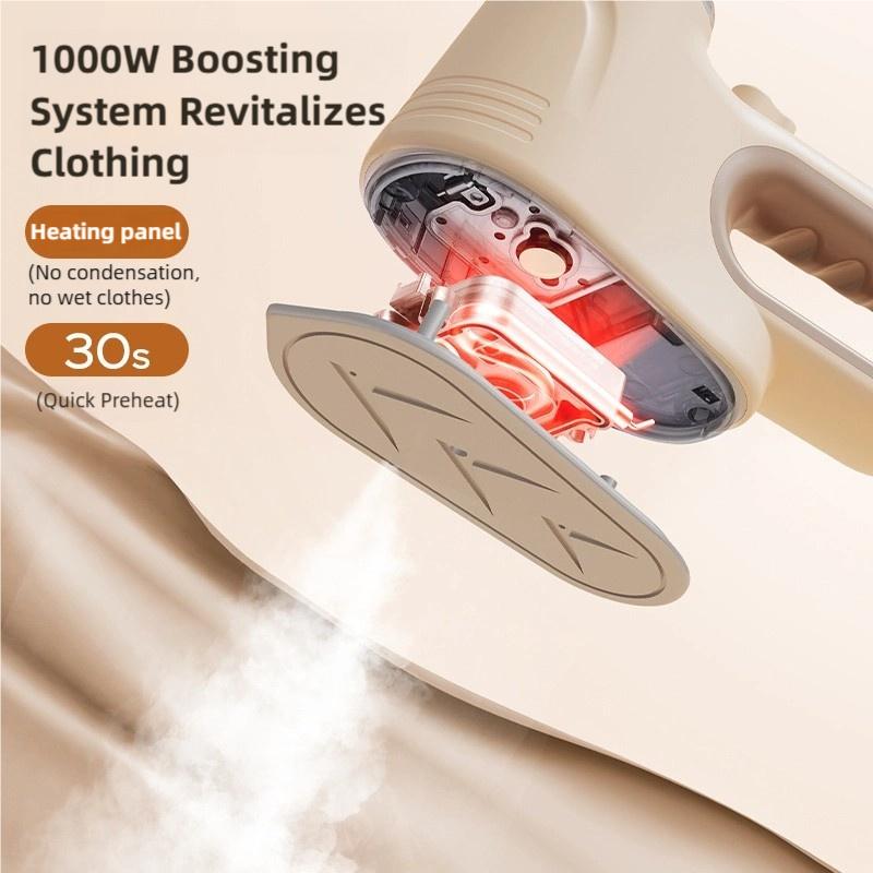 Мини ручной подвесной утюг 3-ступенчатая регулировка температуры Маленький портативный для студенческого общежития глажка одежды Паровая щетка