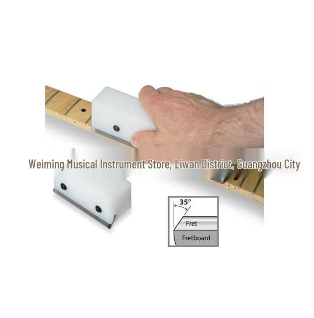Fret Beveling Tool Set: 36° & 45° Files for Electric Guitar Repair