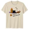 Happy Halloweenie Unisexs TShirt Yorkie Dogs Halloween Gift For Her