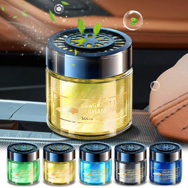 Car Quicksand Aromatherapy Ornaments Car Interior Long Lasting Light Fragrance Solid Fragrance Cream Formaldehyde Odor Removal